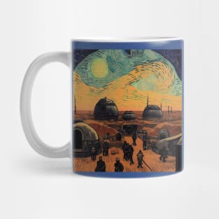 Starry Night in Mos Eisley Tatooine Mug